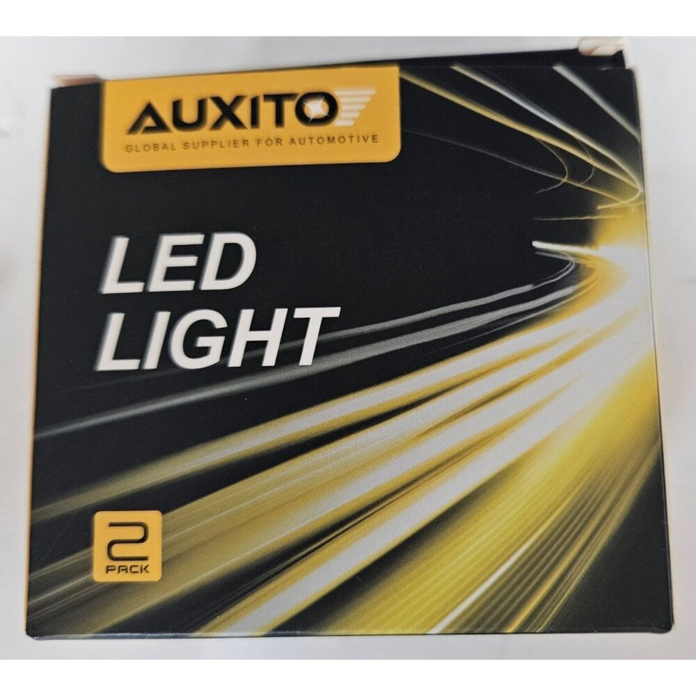 Auxito 9006/HB4 LED Headlight Bulbs 6500K White 2-Pack Car Headlights